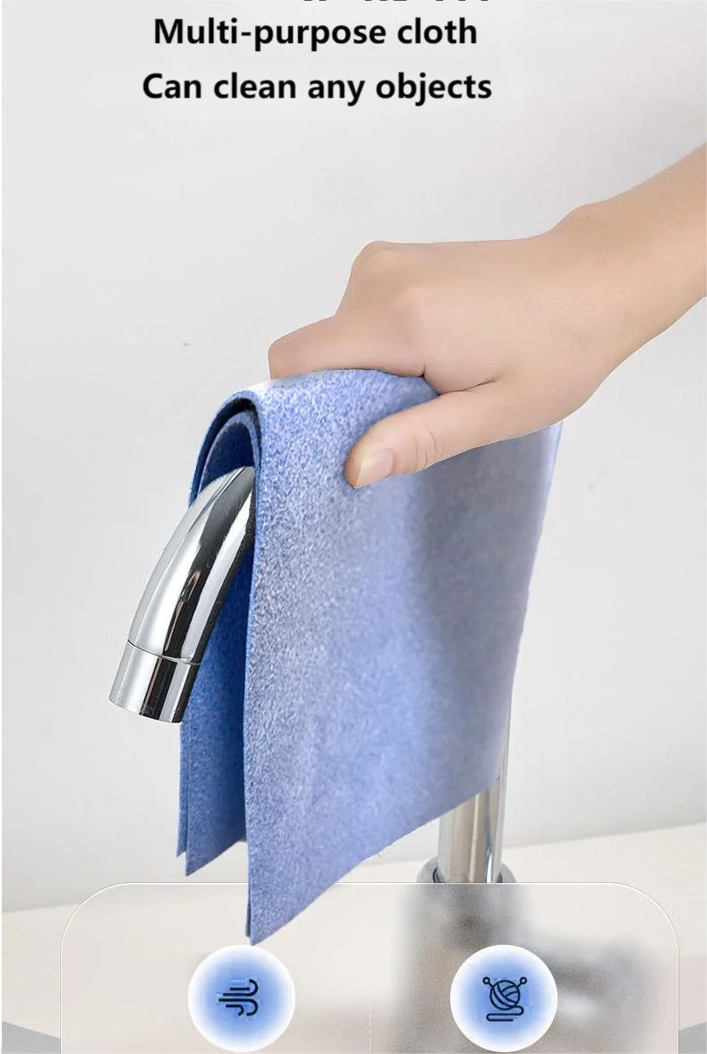 Huafon Factory Supply Microfiber Cleaning Cloth Suede in Roll